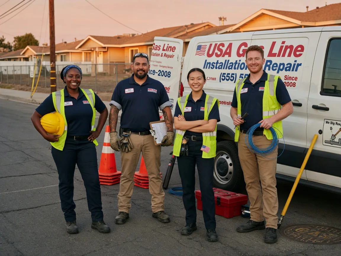 Gas Line Installation company in Montpelier, IA